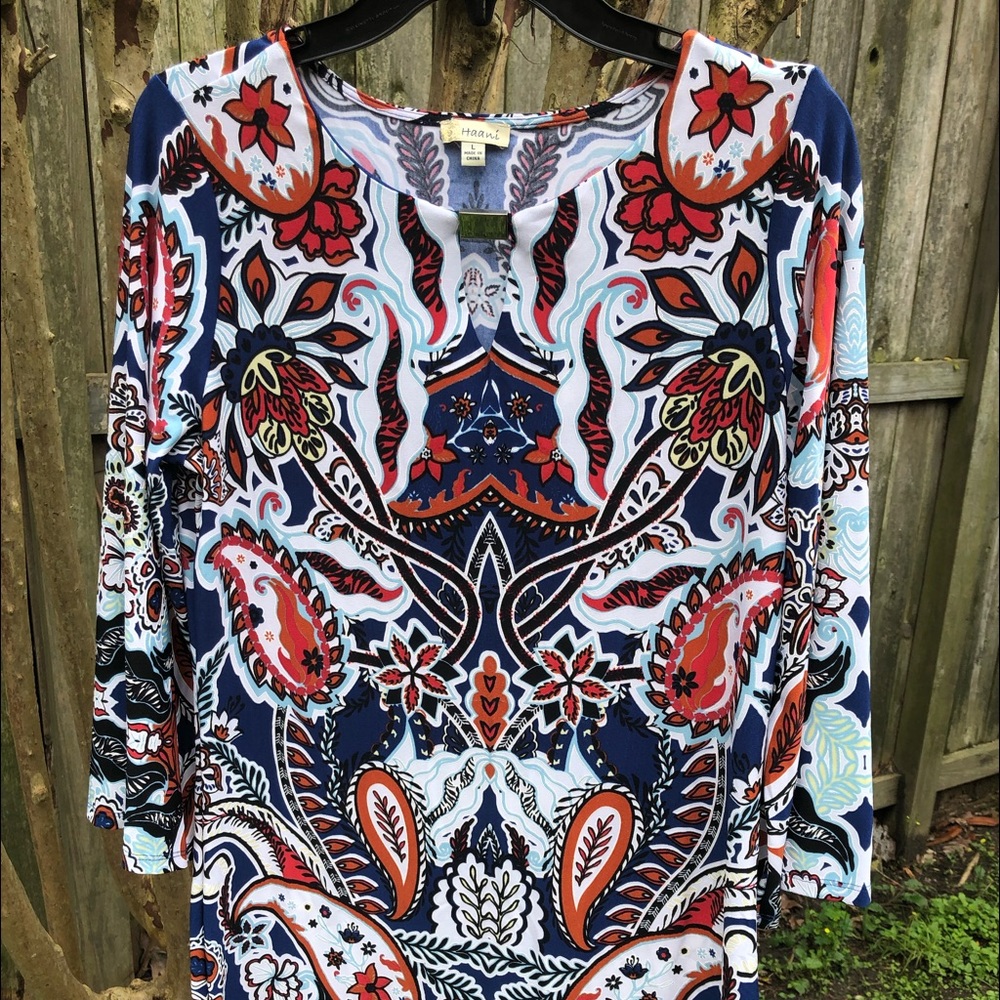 Colorful beautiful dress